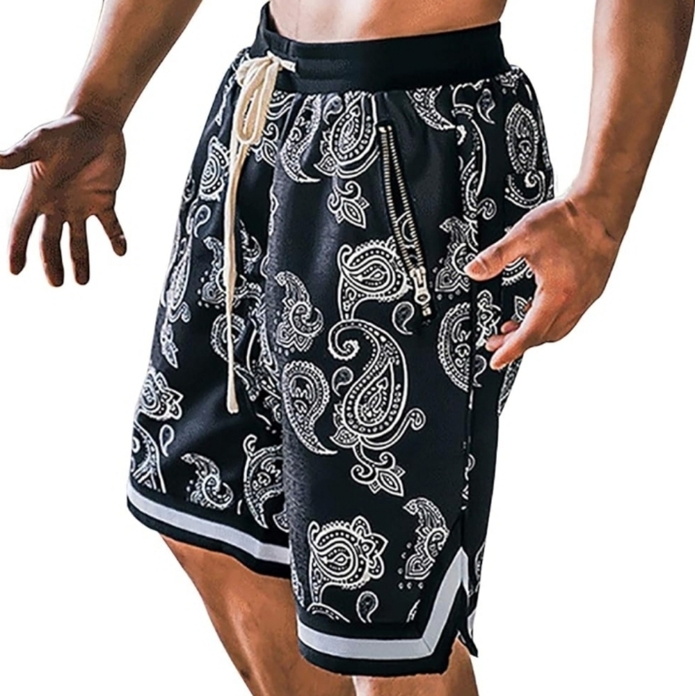 MECH-ENG Shorts Men's Paisley Size Large